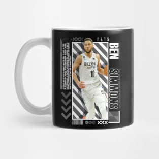 Ben Simmons Paper Poster Version 10 Mug